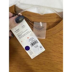 Calia By Carrie Underwood XS Tissue Top Long Sleeve Workout Shirt NWT